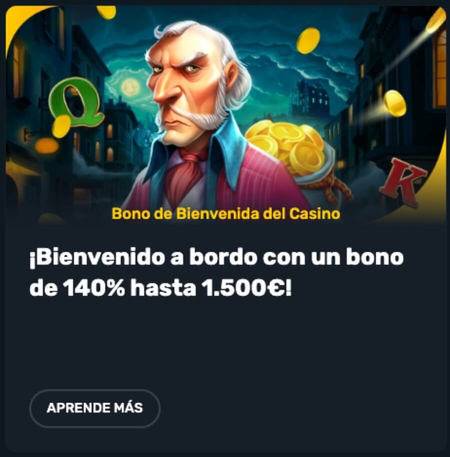 Bono de bienvenida Campeonbet casino