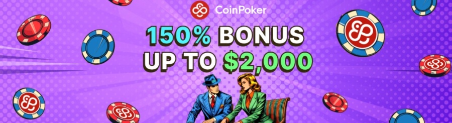 Bono de bienvenida de CoinPoker casino