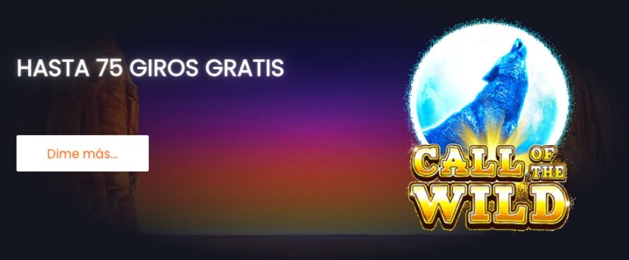 Bono de hasta 75 giros gratis en Mr Rex casino