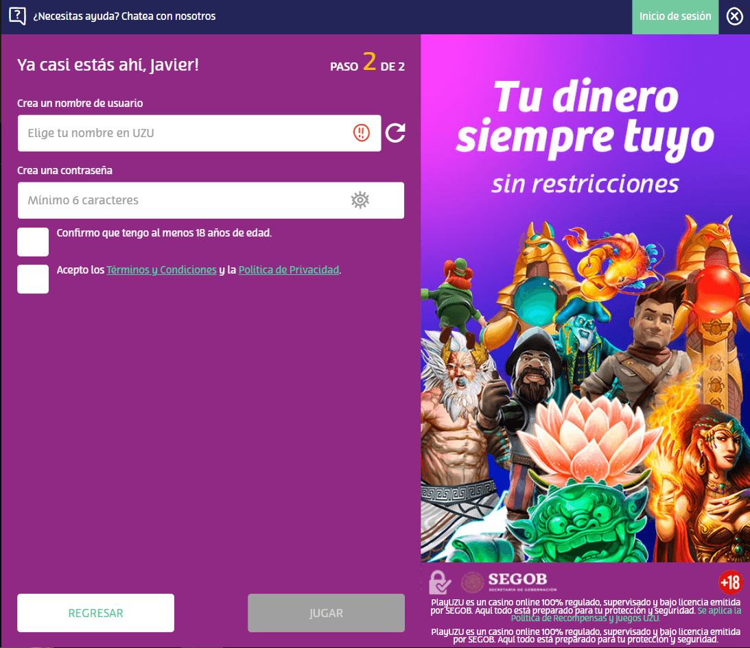 playuzu tiradas gratis